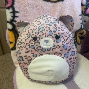Squishmallows Pink and White Stuffed Animal Plush